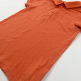 Orange Polo Shirt - Boys 5-6 Years