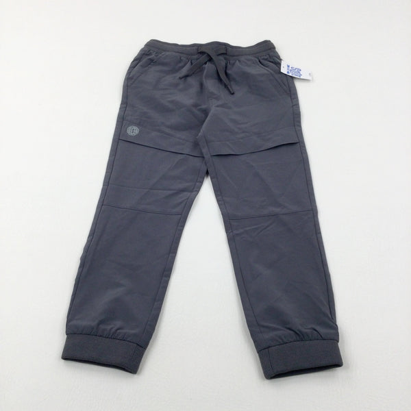 **NEW** Charcoal Grey Lightweight Trousers - Boys 5-6 Years