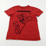 'Super Mario' Red T-Shirt - Boys 8-9 Years