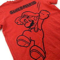 'Super Mario' Red T-Shirt - Boys 8-9 Years