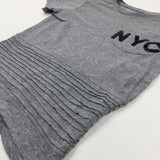 'NYC' Grey T-Shirt - Boys 8-9 Years