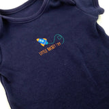 'Little Rocket Boy' Navy Bodysuit - Boys 6-9 Months