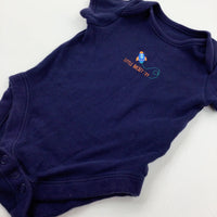 'Little Rocket Boy' Navy Bodysuit - Boys 6-9 Months