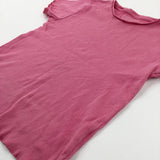 Textured Pink T-Shirt - Girls 12-13 Years