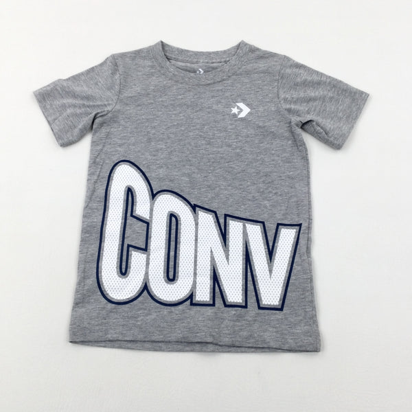 'Converse' Grey T-Shirt - Boys 5-6 Years