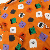 'Grrr' Pumpkins & Ghosts Orange Long Sleeve Top - Boys 18-24 Months