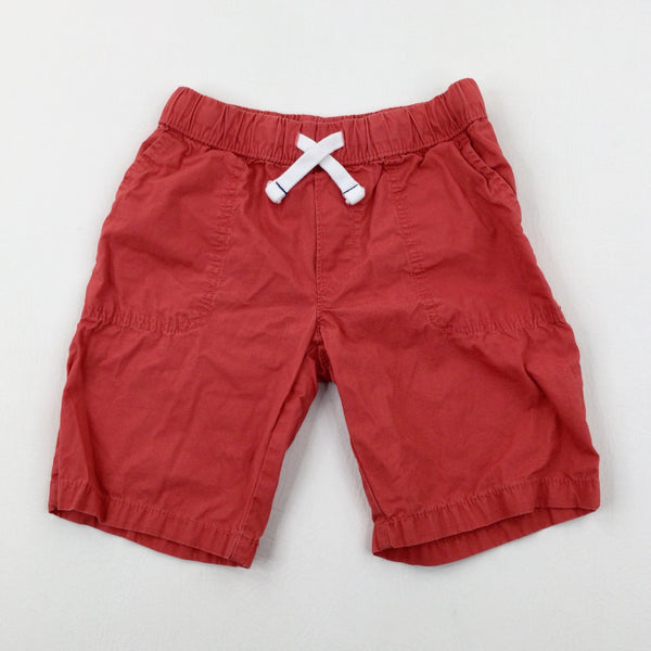 Red Shorts - Boys 5-6 Years