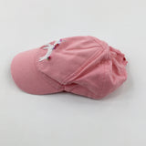 Unicorn Embroidered Pink Sun Cap  - Girls 5-6 Years