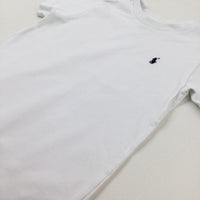 Ralph Lauren Motif White T-Shirt - Boys 3-4 Years