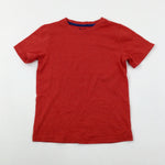 Red T-Shirt - Boys 6-7 Years
