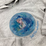 'Into The Unknown' Disney's Frozen Grey Hoodie - Girls 4-5 Years