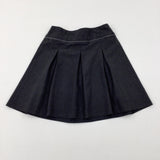 Grey Pleated School Skirt - Girls 8-9 Years