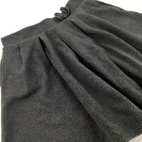 Grey School Skirt With Bow - Girls 9-10 Years