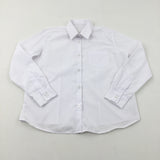 White School Shirt - Boys 8-9 Years