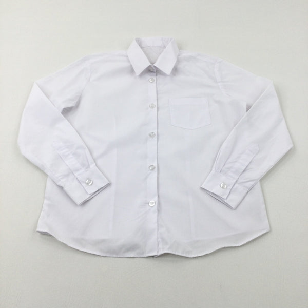 White School Shirt - Boys 8-9 Years