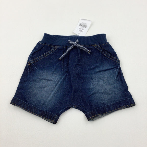 **NEW** Mid Blue Denim Shorts - Boys 12-18 Months