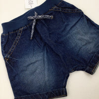 **NEW** Mid Blue Denim Shorts - Boys 12-18 Months