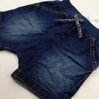 **NEW** Mid Blue Denim Shorts - Boys 12-18 Months