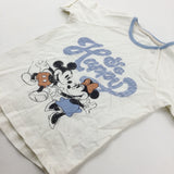 **NEW** 'So Happy' Mickey & Minnie Mouse Cream T-Shirt - Boys 12-18 Months