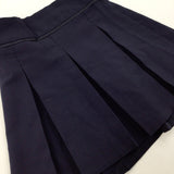 Navy Pleated School Skirt - Girls 4-5 Years