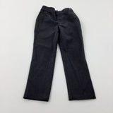 Grey School Trousers With Adjustable Waist - Boys 3-4 Years