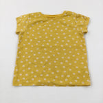 Flowers Yellow T-Shirt - Girls 18-24 Months