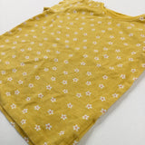 Flowers Yellow T-Shirt - Girls 18-24 Months