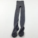 Grey School Knitted Tights - Girls 11-12 Years