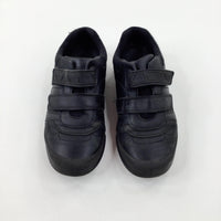 'Rhino' Black School Trainers - Boys - Size 3.5