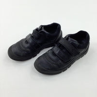 'Rhino' Black School Trainers - Boys - Size 3.5