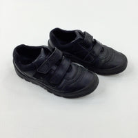 'Rhino' Black School Trainers - Boys - Size 3.5