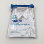 **NEW** 2 White School Shirts - Boys 10-11 Years