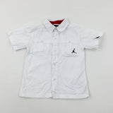 Sports Motif White Shirt - Boys 2-3 Years