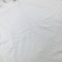 White Cotton T-Shirt - Boys 2-3 Years