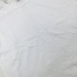 White Cotton T-Shirt - Boys 2-3 Years