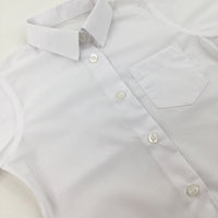 White School Shirt - Girls 2-3 Years