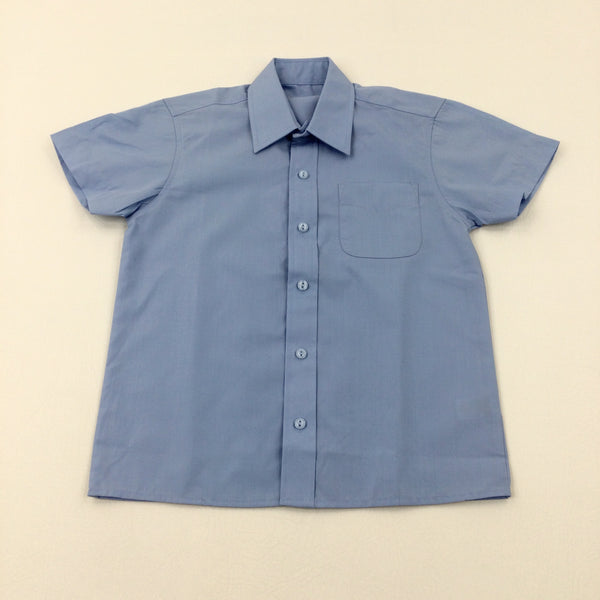 Blue School Shirt - Boys 3-4 Years