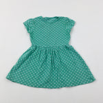 Spotty Green Dress - Girls 2-3 Years