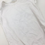 White Bodysuit - Boys 18-24 Months