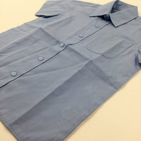 Blue School Shirts - Boys 3-4 Years