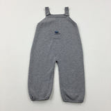 Grey Knitted Dungarees - Boys 18-24 Months