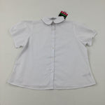 **NEW** White School Shirt - Girls 9-10 Years