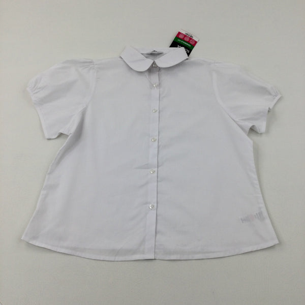 **NEW** White School Shirt - Girls 9-10 Years