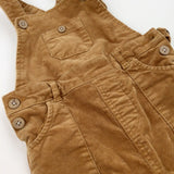 Tan Cord Dungarees - Boys 18-24 Months