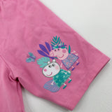 Peppa Pig Glittery Pink Shorts - Girls 2-3 Years