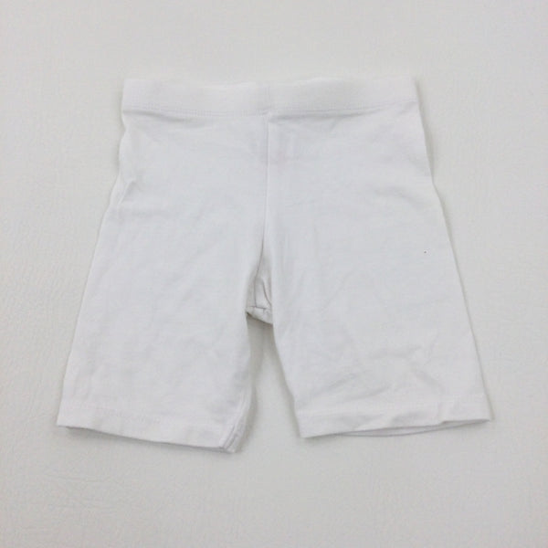 White Shorts - Girls 18-24 Months