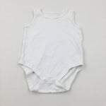 White Bodysuit - Girls 18-24 Months