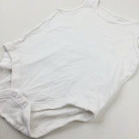 White Bodysuit - Girls 18-24 Months