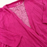 Pink Striped Long Sleeve Top - Girls 18-24 Months