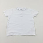 White School Polo Shirt - Boys 5-6 Years